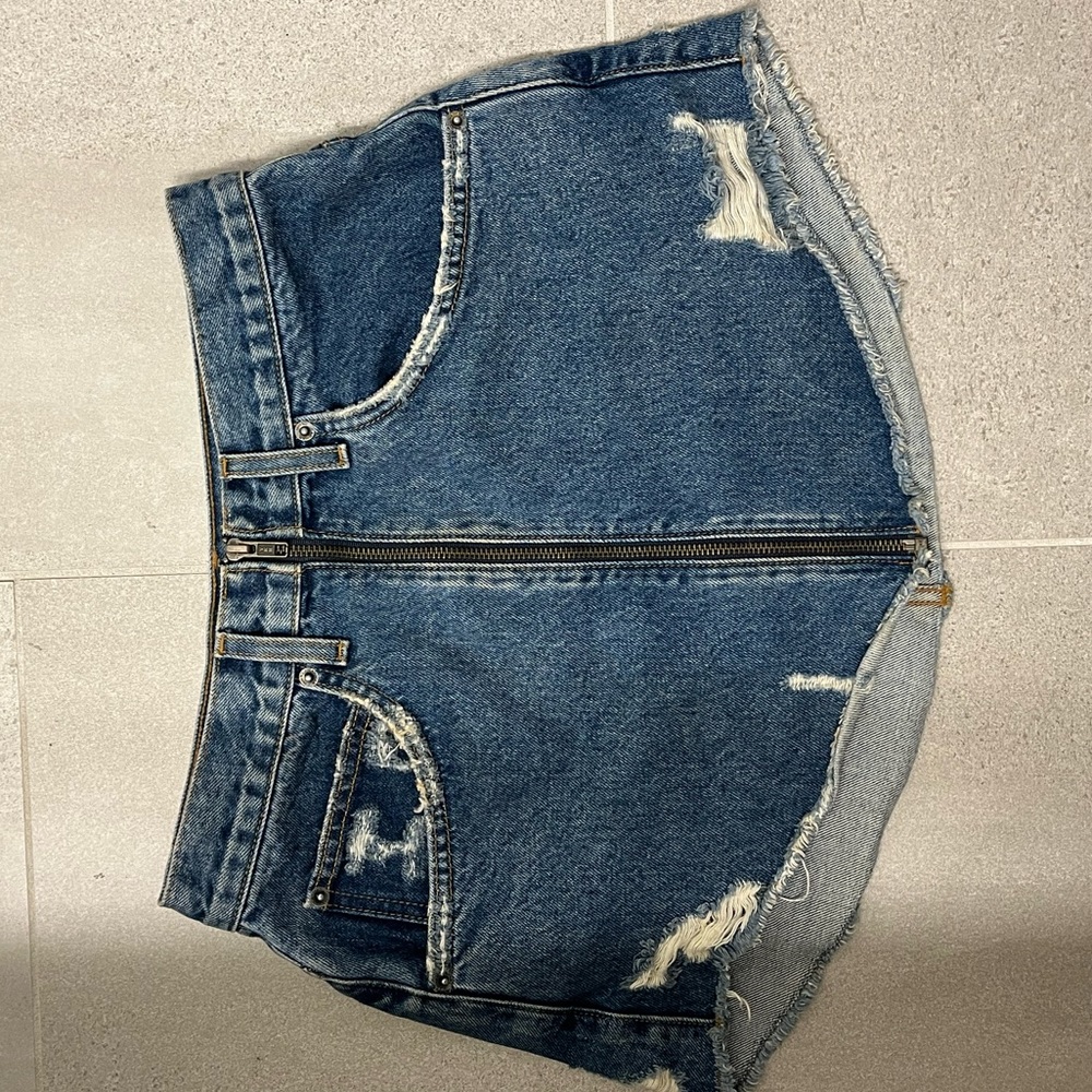 Denim skirt